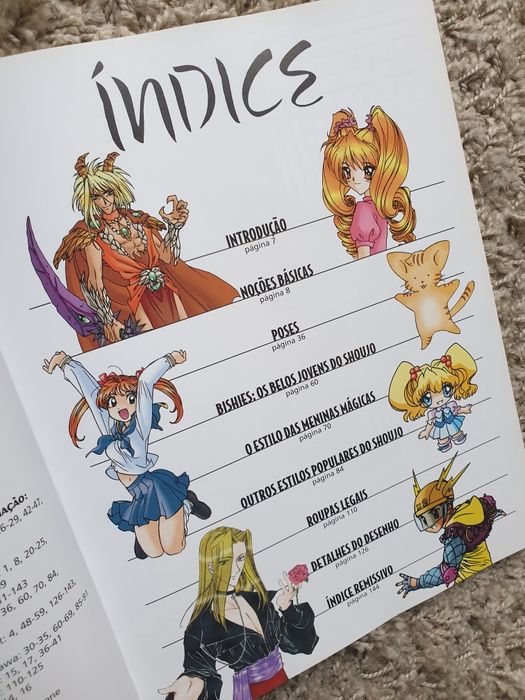 Livro para aprender a desenhar manga