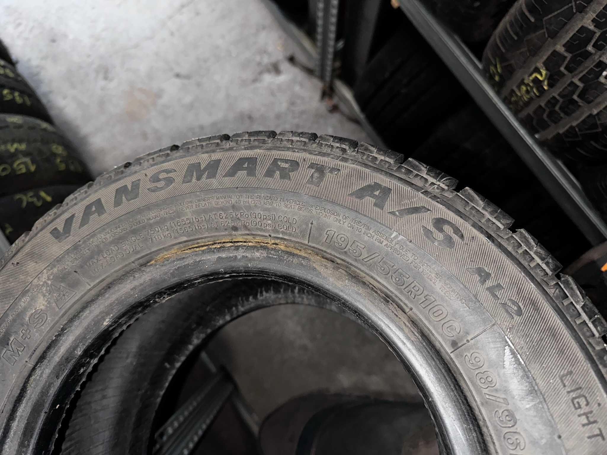 Opona Opony Laweta Przyczepa 195/55R10C 98P MAXXIS VANSMART A/S AL2