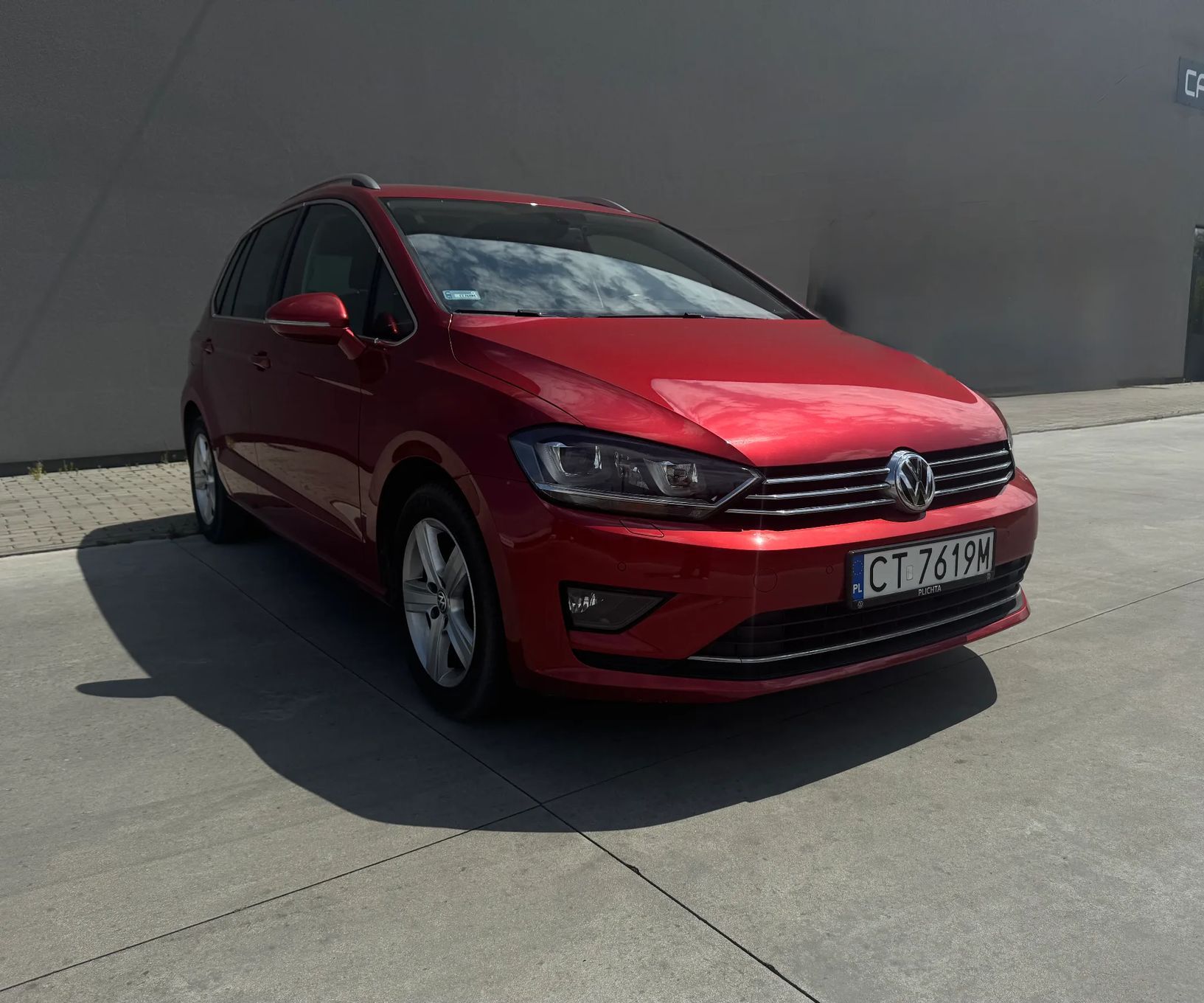 Volkswagen Golf Sportsvan Salon polska, bezwypadkowy, serwisowany! 1.4 TSI Highline!