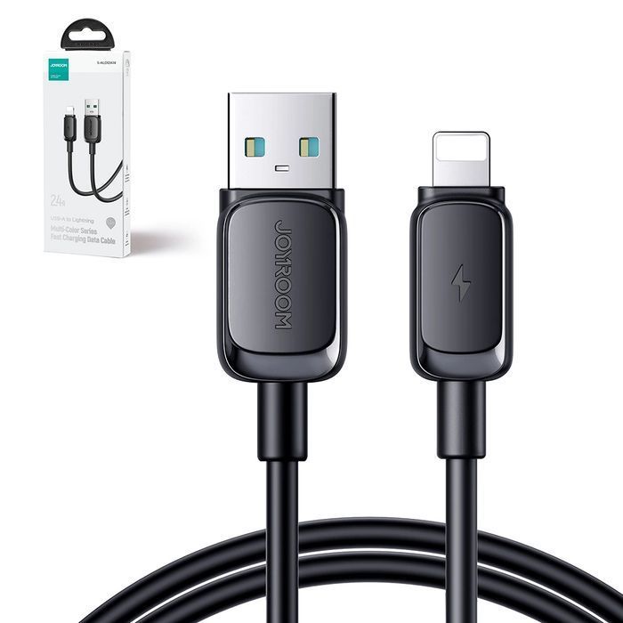 Kabel Lightning - USB 2.4A 1,2m Joyroom S-AL012A14 - czarny