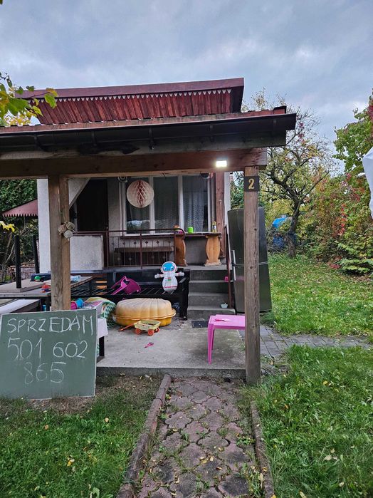 Sprzedam działkę rekreacyjna ROD PRZYJAŹŃ Lenartowicza Andrychów