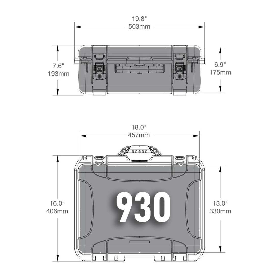 Кейс Nanuk 910, 920, 930 захисний для техніки оружия чемодан Pelican