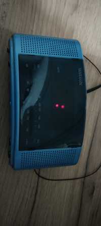 Radio budzik Watson niebieski