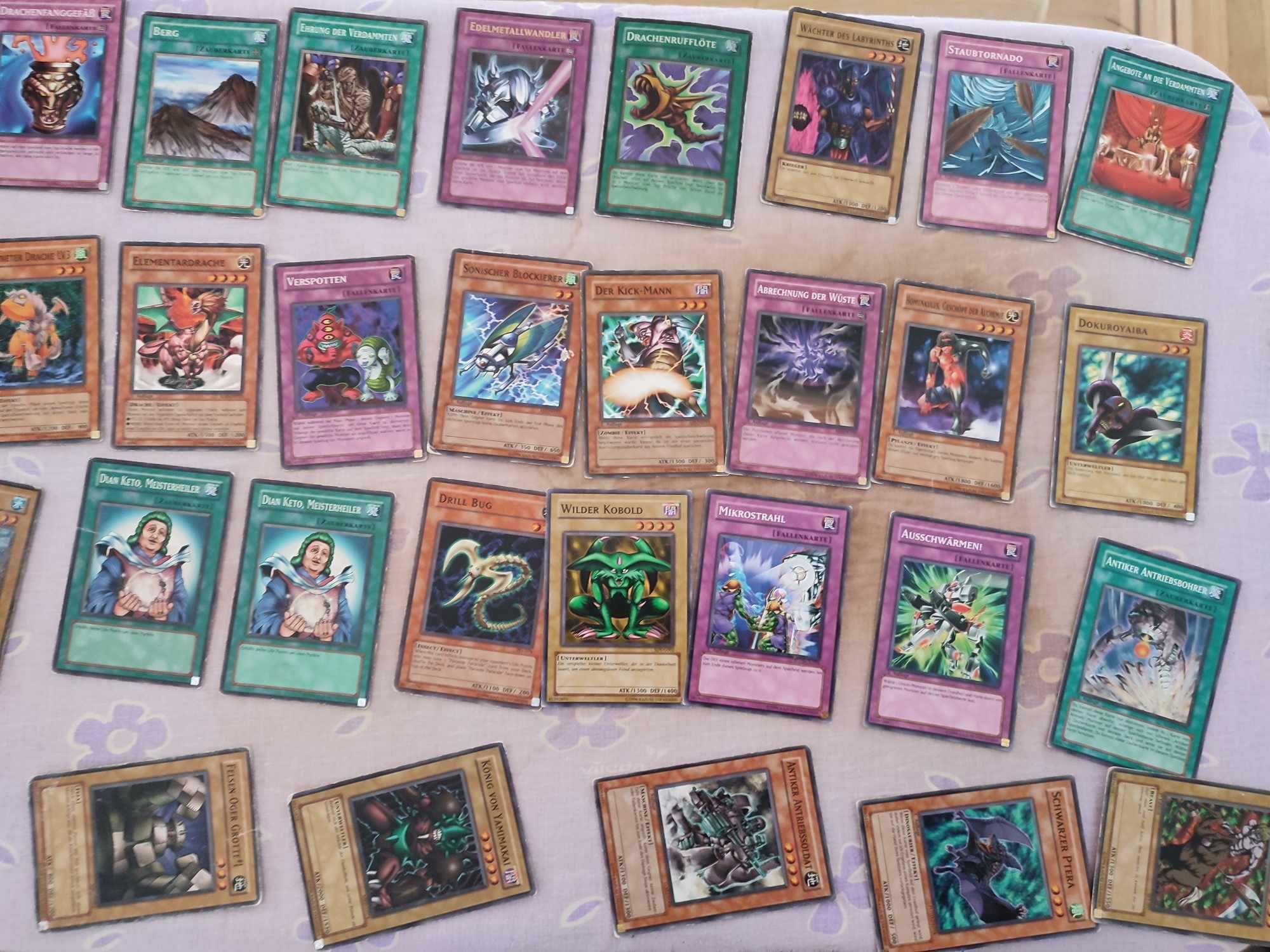 Karty Yu-Gi-Oh dużo kart