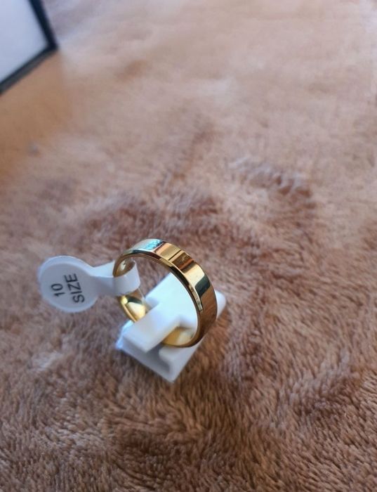 alianças  ouro laminado 6mm 18k