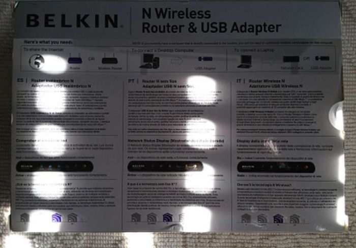 Router Wireless Belkin - Sem Fios