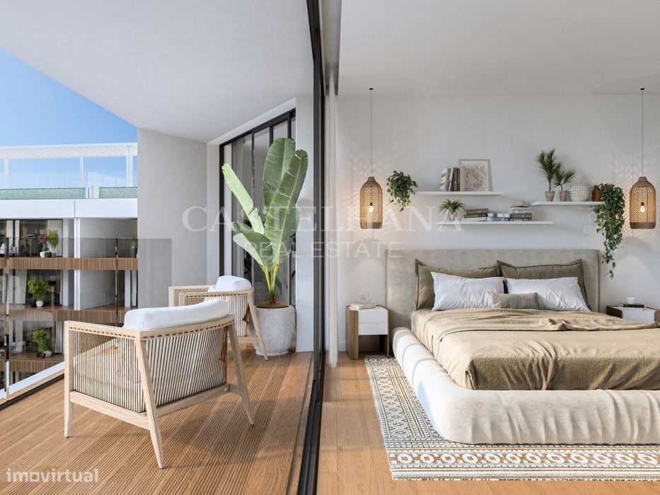 Apartamento T3 com varanda em novo empreendimento na Marina de Olhão
