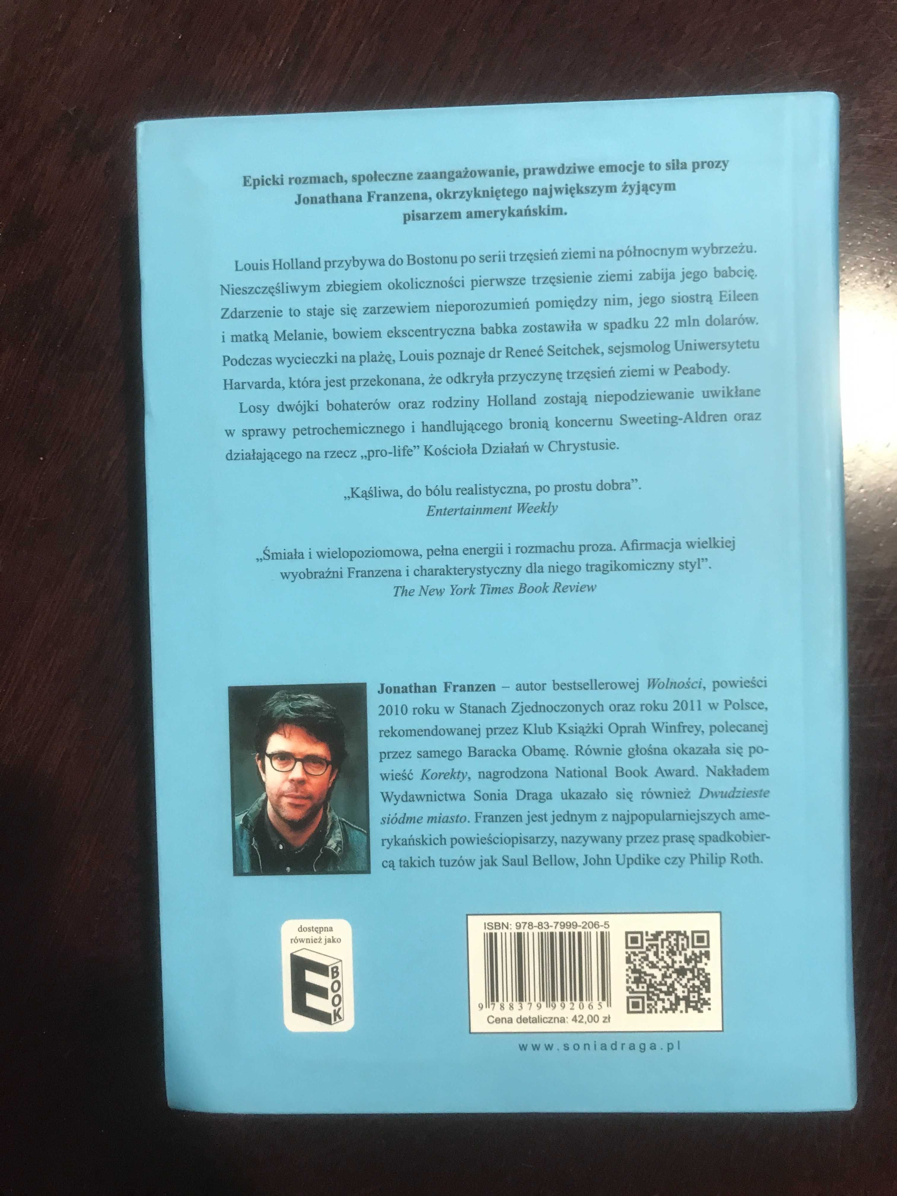 Silny wstrząs Jonathan Franzen