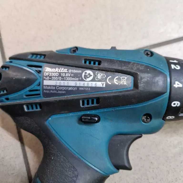 zestaw wkrętarka makita df330d i zakrętarka makita td090w 2011r