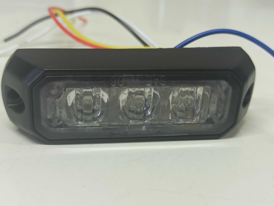 Строскоп на 3 світлодіода. Сині та червоні, помаранчеві