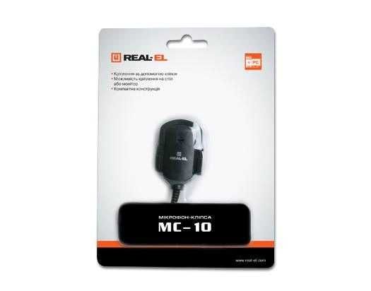 Микрофон клипса REAL-EL MC-10