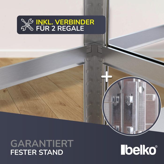 Стелаж металевий оцинкований