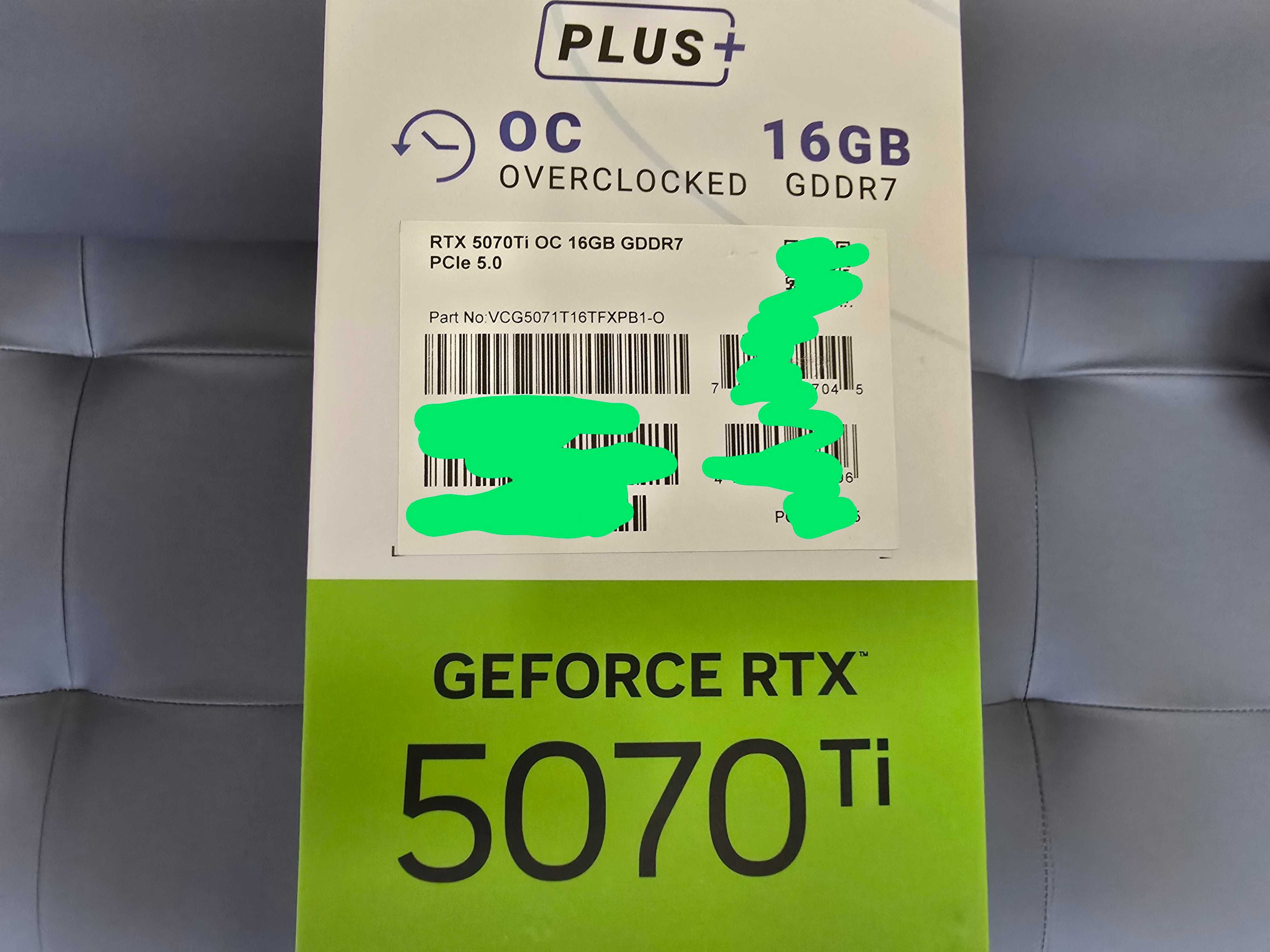 Відеокарта PNY GeForce RTX 5070Ti 16GB