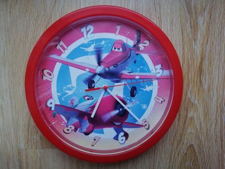 Zegar zegarek ścienny dziecięcy Disney
