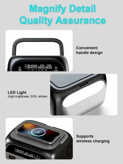 Зарядна станція Ctolity APOWER AP400 345.6Wh/108000mAh/500W