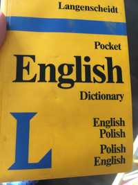 Słownik Langenscheidta ang-pol,pol-ang