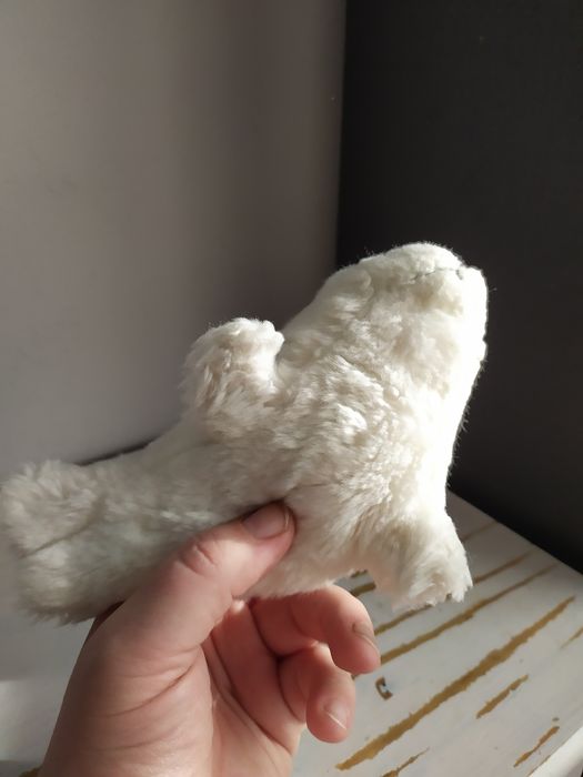 Biała foka foczka maskotka pluszak przytulanka