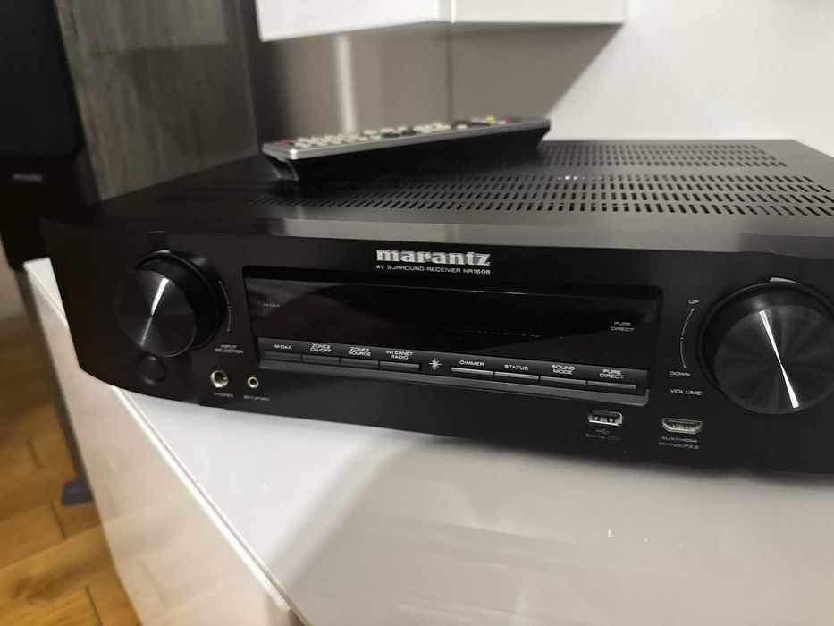 Marantz NR1608, amplituner kina domowego ze Spotify