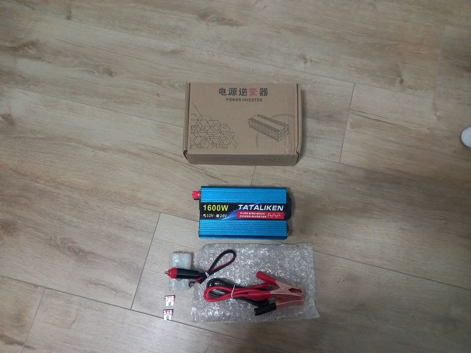 Інвектор, перетворювач напруги  220 х 12В Tataliken з систим синусом
