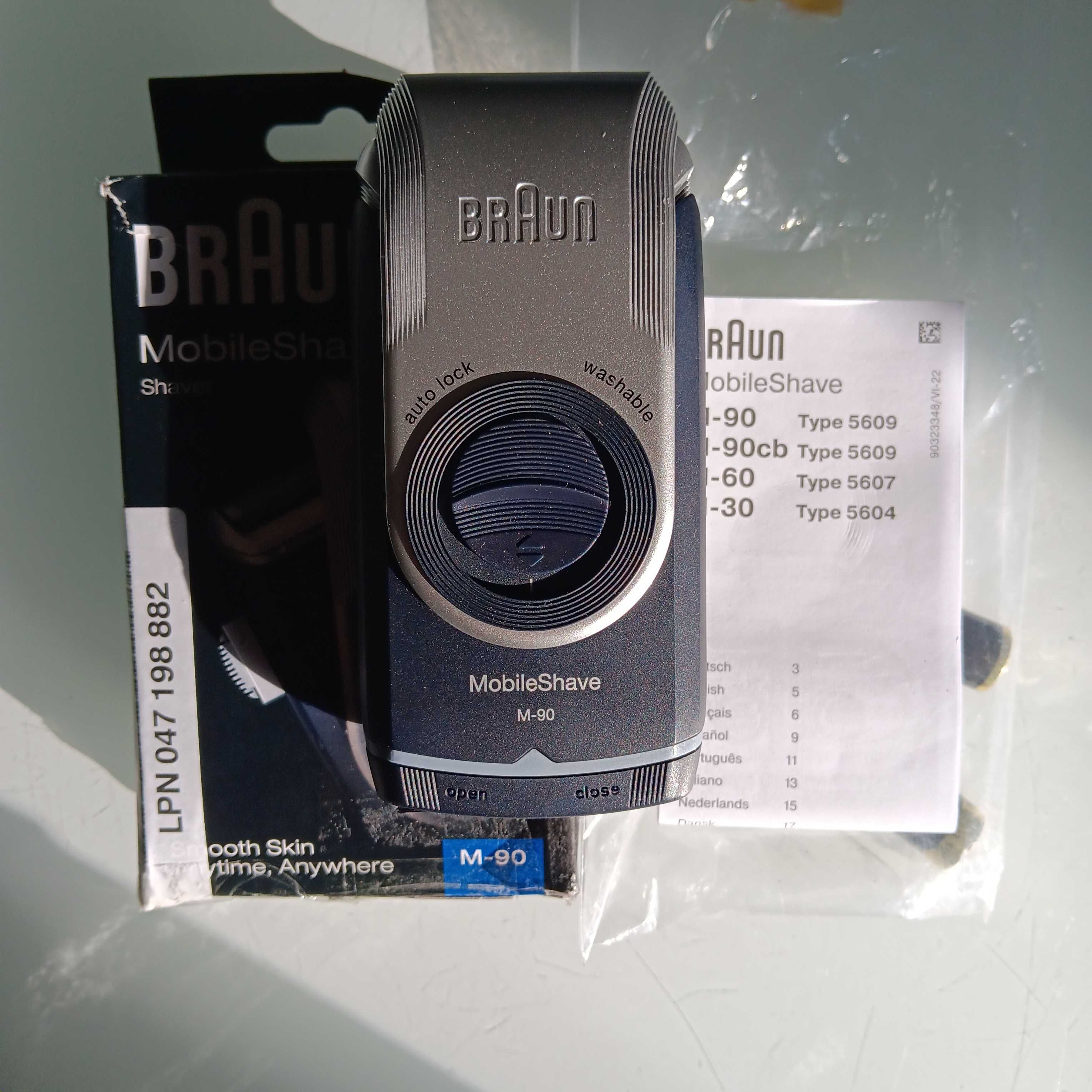 Braun MobileShave elektryczna maszynka do golenia