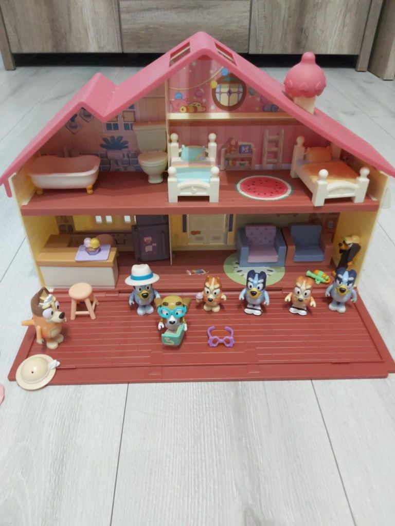 Zestaw domek bluey