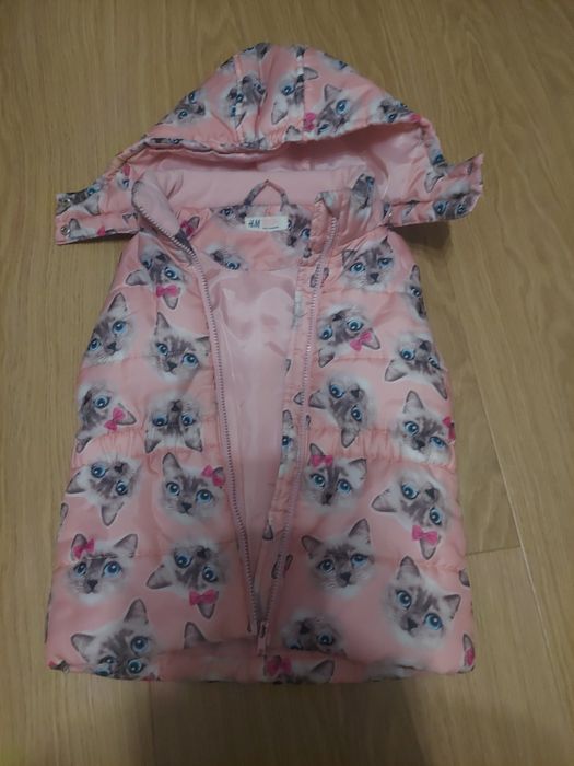 Bezrękawnik dla dziewczynki