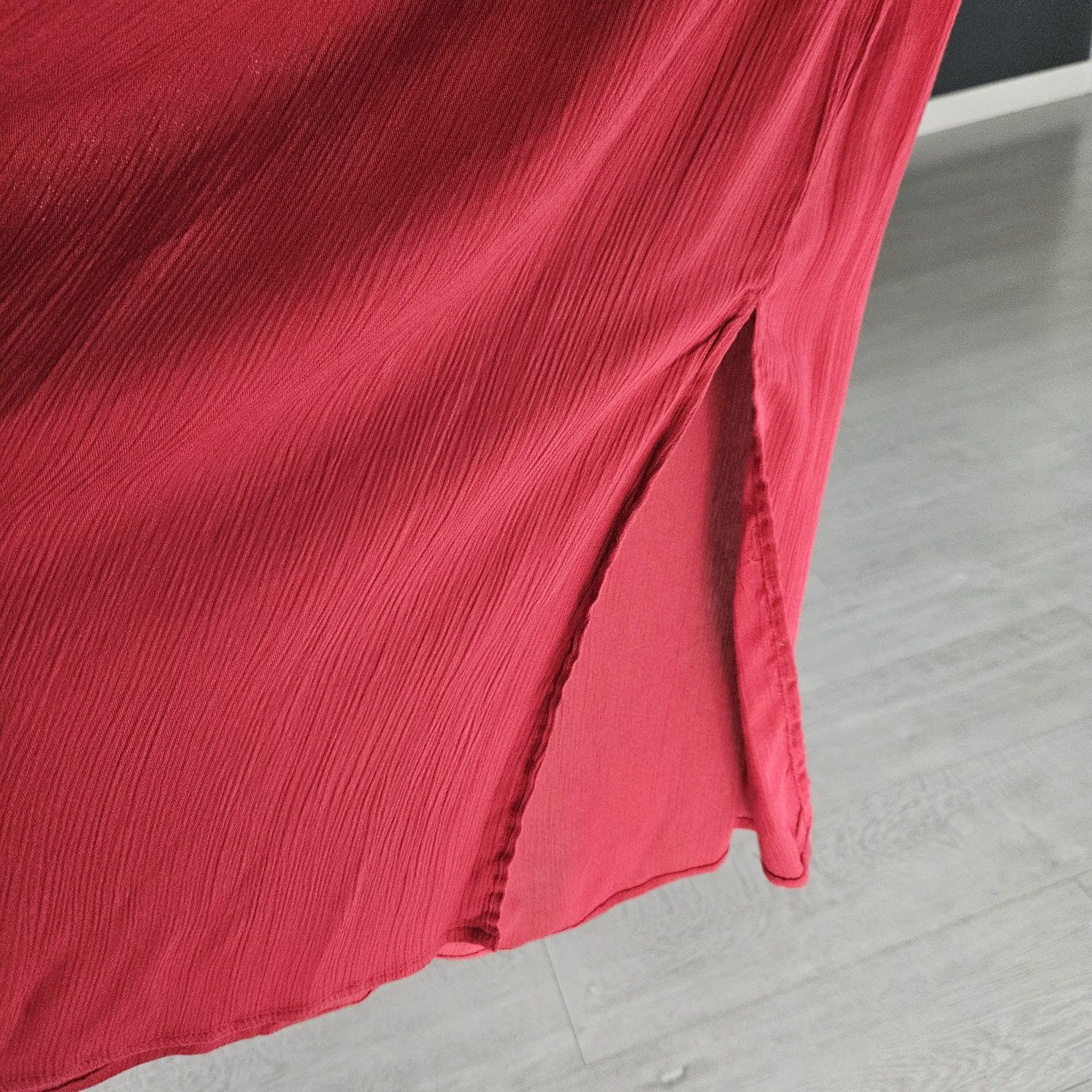 Sukienka midi NOWA z metką PRIMARK 38 M bordowa