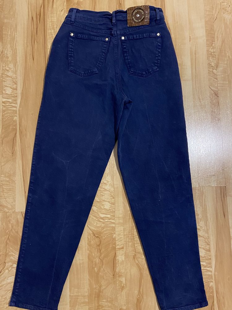 Jack & Jones XL spodnie damskie jeasny dżinsy granatowe Vintage