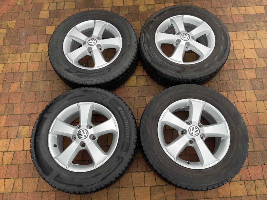 3963. Alufelgi koła zimowe Vw T5 T6 Multivan 5x120 oryginał 215/65/16C