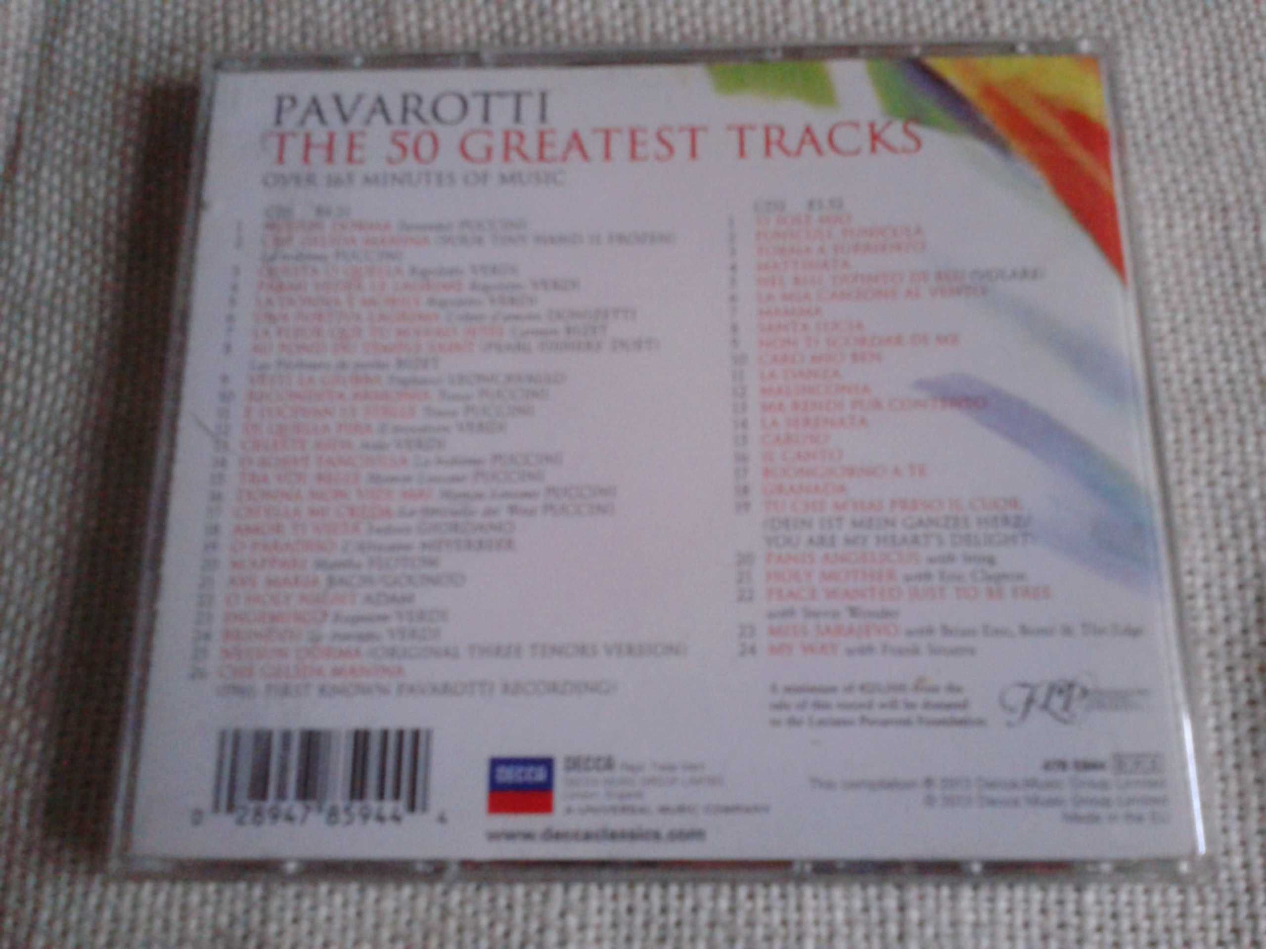 Pavarotti Pavarotti The 50 Greatest Tracks  CD