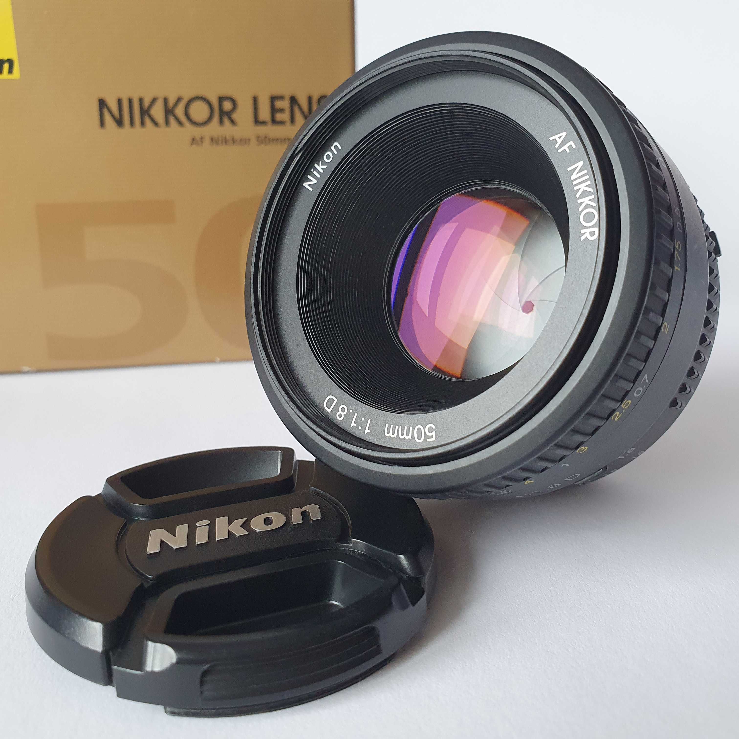 Nikon af Nikkor 50mm 1.8D Идеальное состояние