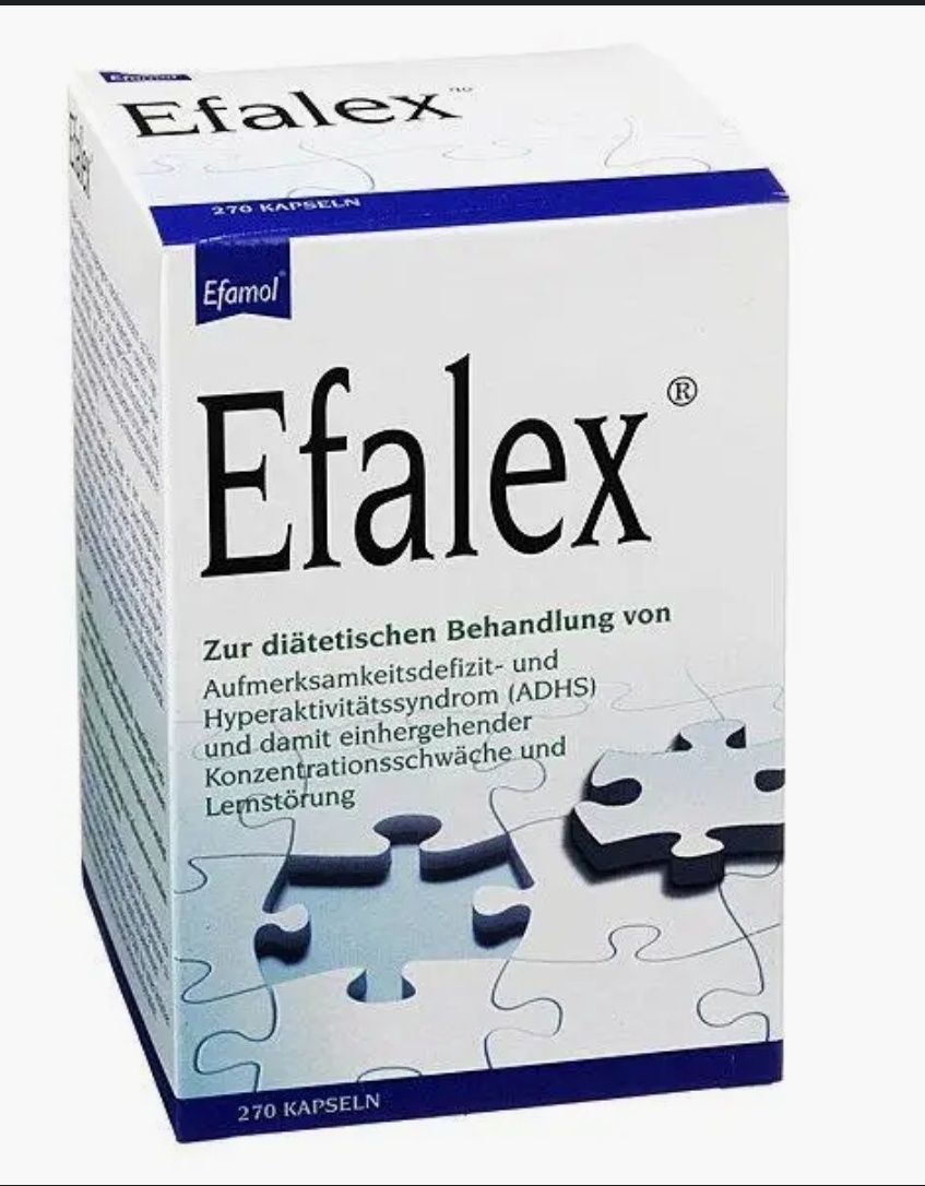 EFALEX Efamol / Ефалекс Ефамол НІМЕЧЧИНА сироп 150 мл і капсули 270 шт