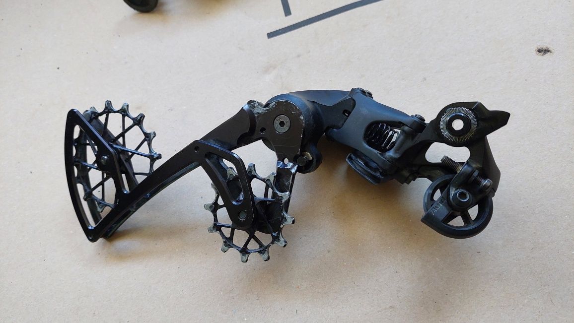 Przerzutka sram x01 eagle + grip shift