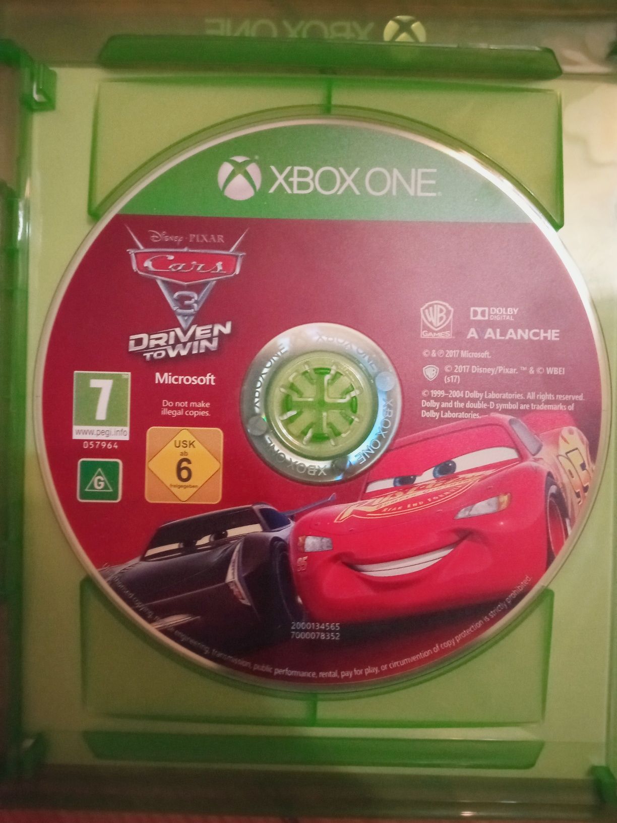 Jogo para XBOX ONE- Cars 3 DRIVEN TO WIN