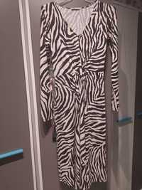 Sukienka zebra Orsay rozmiar 34