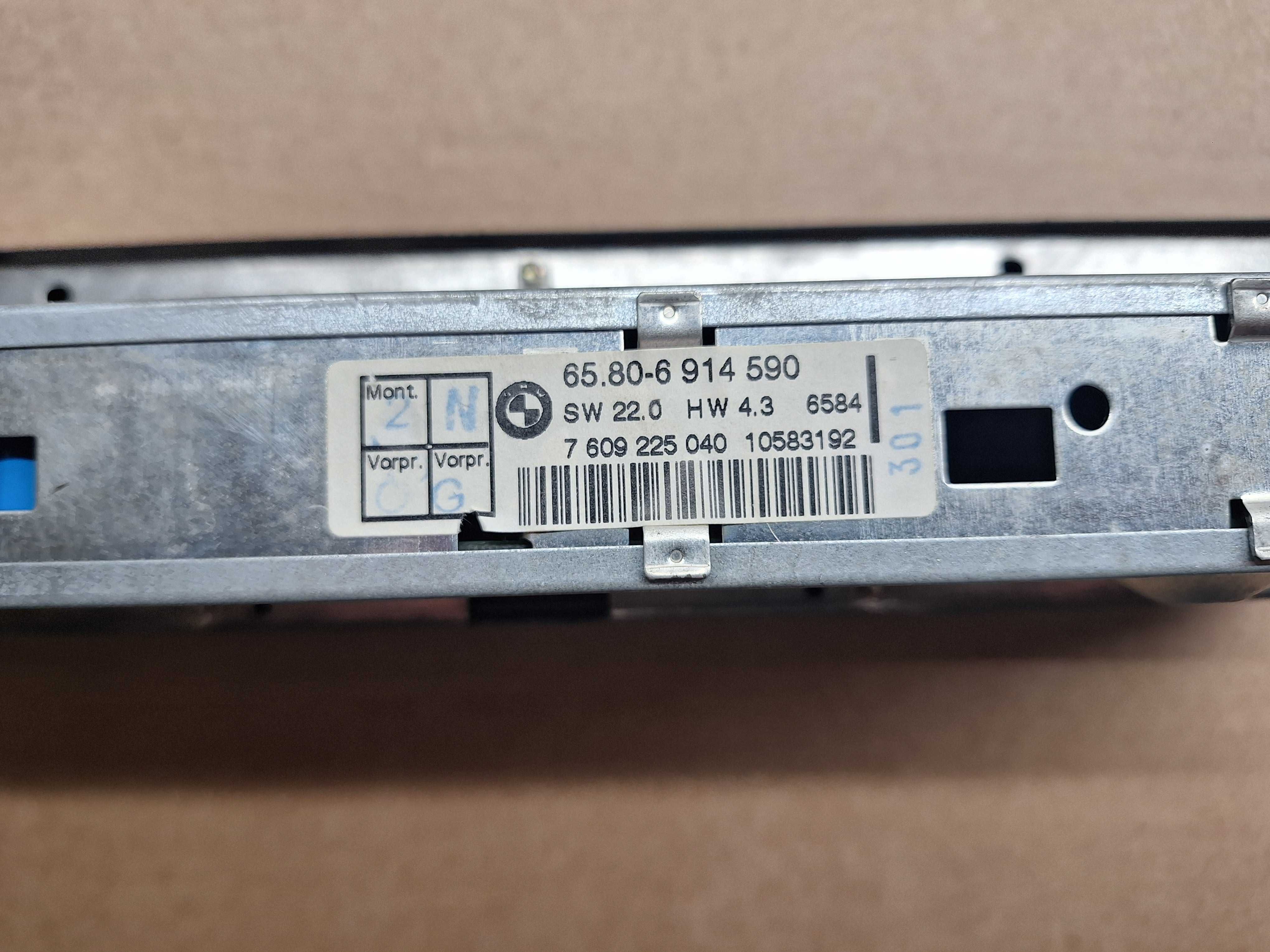 Wyświetlacz mid radia bmw e39