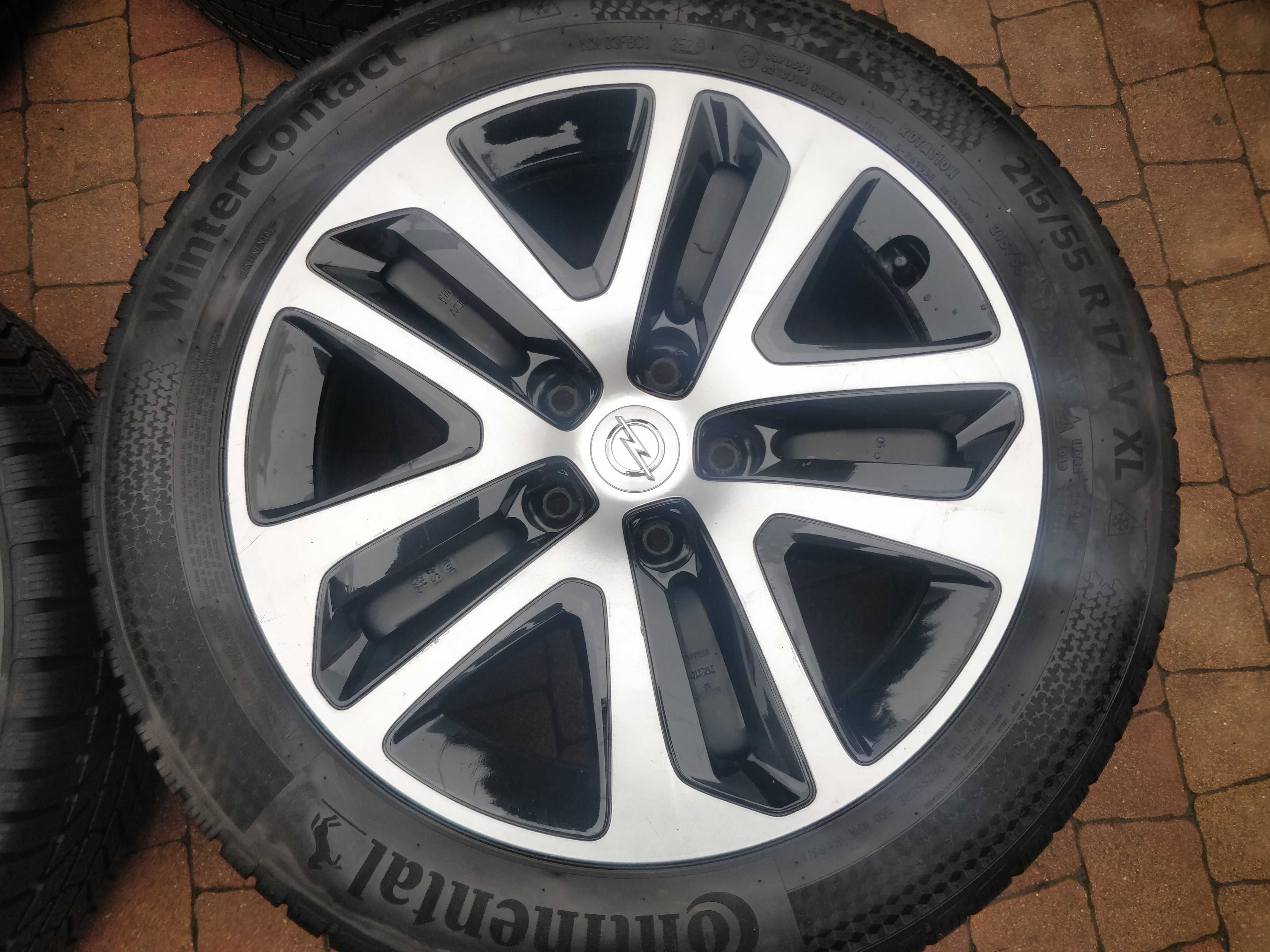 2934. Felgi strukturalne Opel Insignia B Astra J Zafira C 5x115 ET44