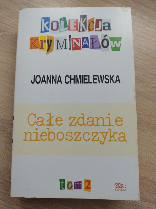 Kryminał Chmielewska Całe zdanie nieboszczyka