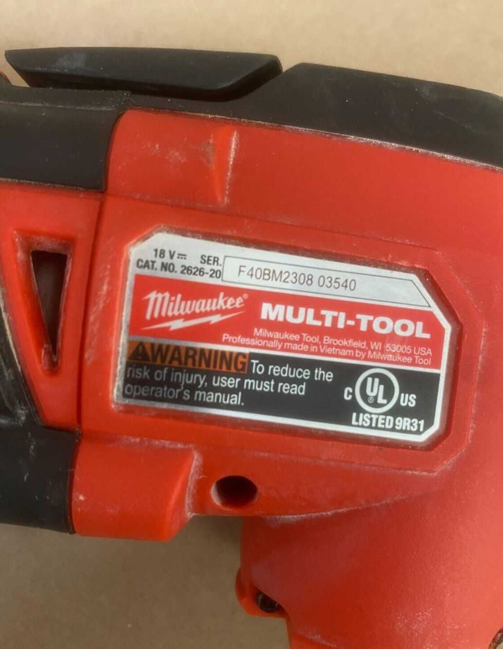 Milwaukee M18 Urządzenie wielofunkcyjne BMT-0 uzywane