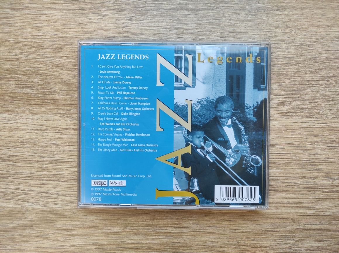 CD jazz - JAZZ Legends