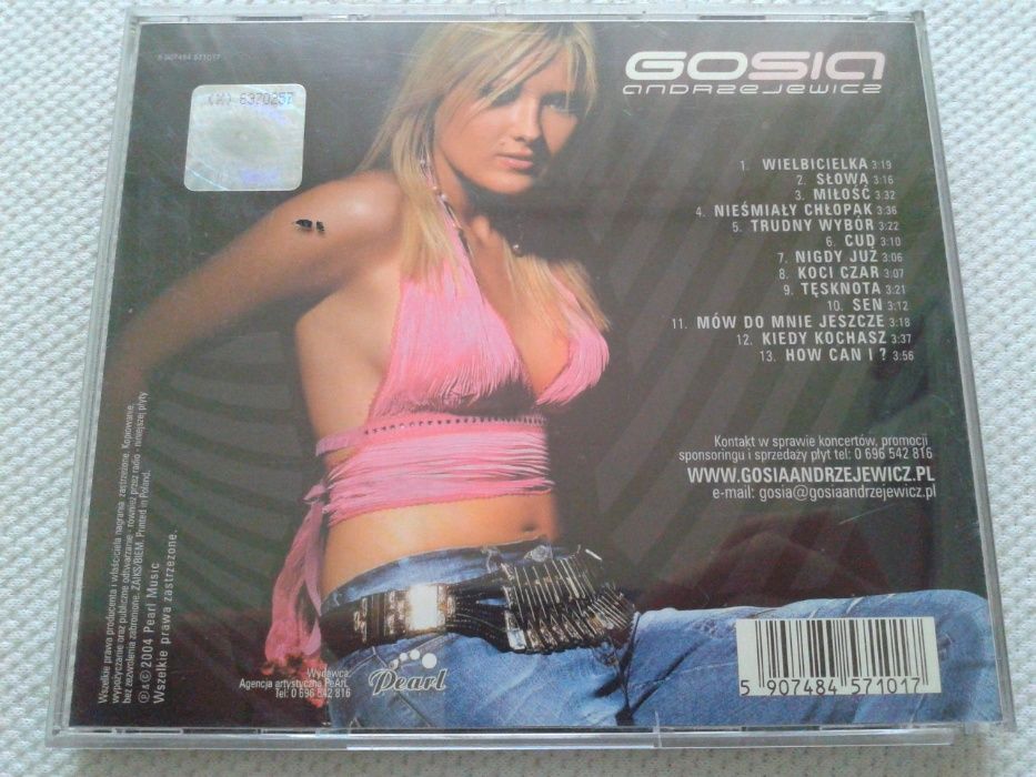 Gosia Andrzejewicz ‎– Gosia Andrzejewicz CD