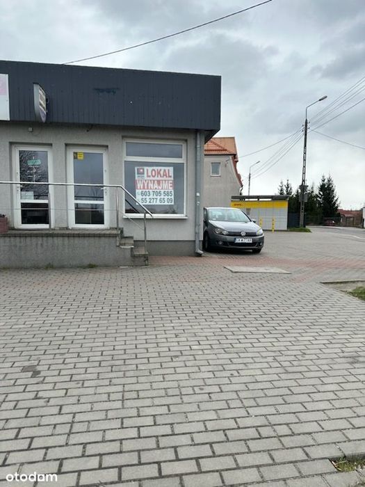 Lokal usługowy 120 m2 w pawilonie z parkingiem