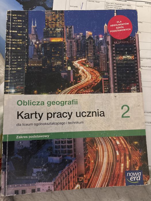 Oblicza geografii 2 karty pracy