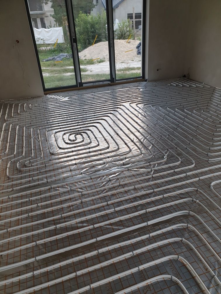 Ogrzewanie podłogowe cena z materiałem dom biuro remont hydraulik