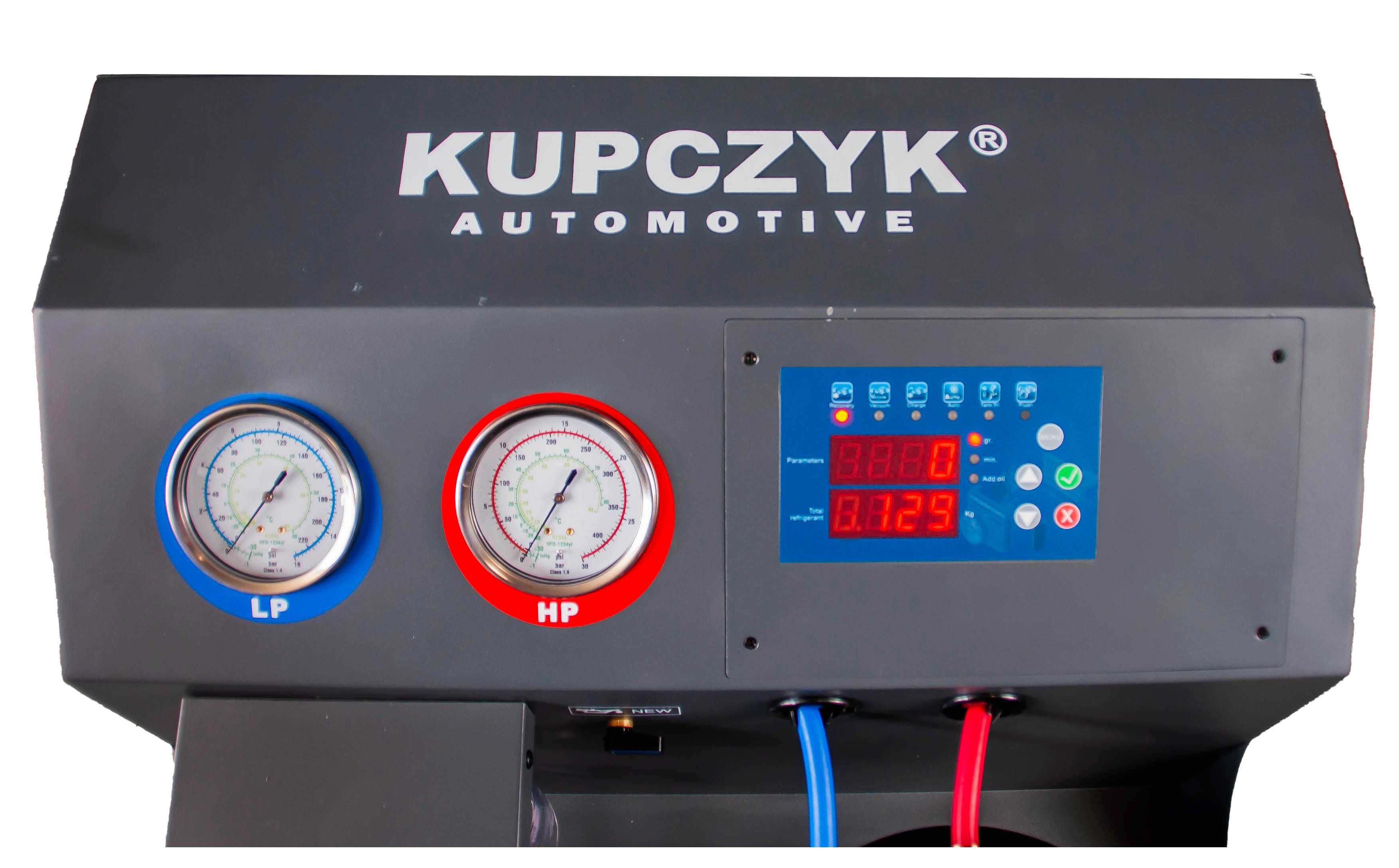 Stacja klimatyzacji AC-MINI Kupczyk półautomat czynnik R134A R1234YF