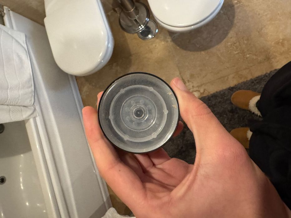 2 ganchos parede pretos