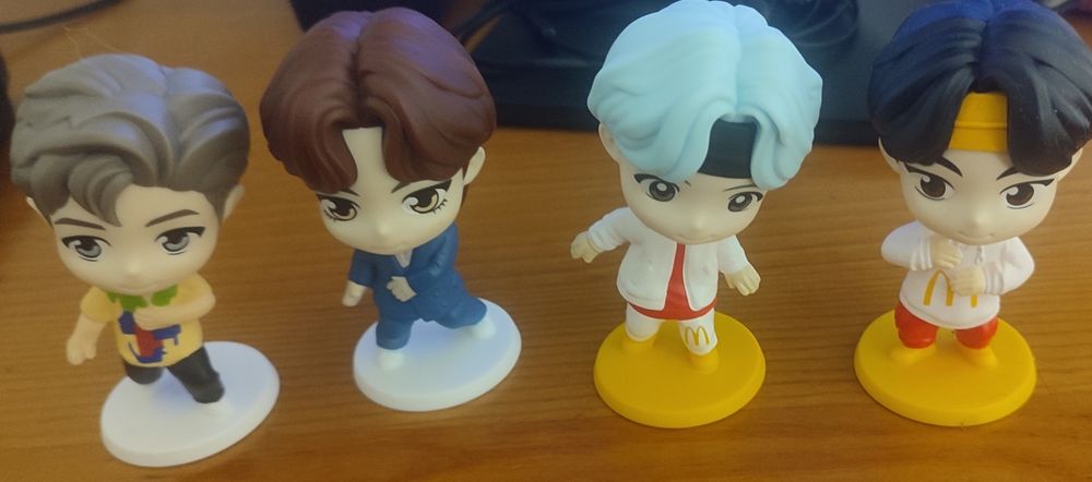 Tinytan McDonald's BTS