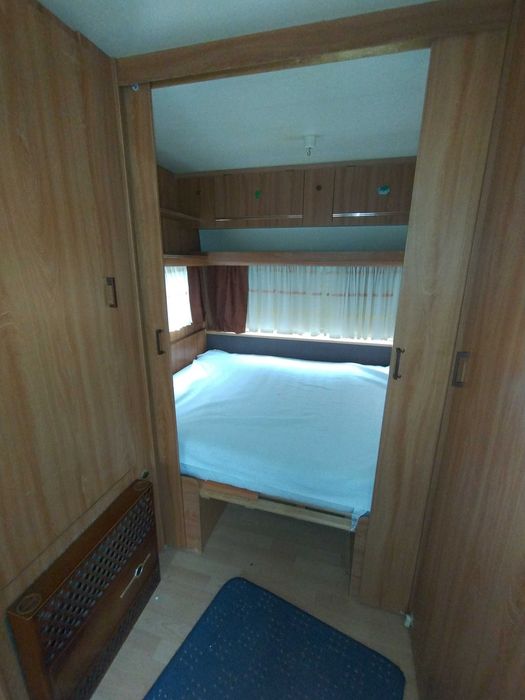 Przyczepa kempingowa hobby 5.5m. Stacjonarna