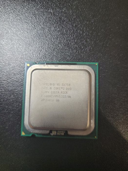 Procesor intel core 2 duo E6750