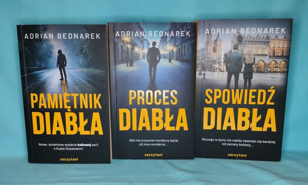 Adrian Bednarek seria diabła- 3 książki